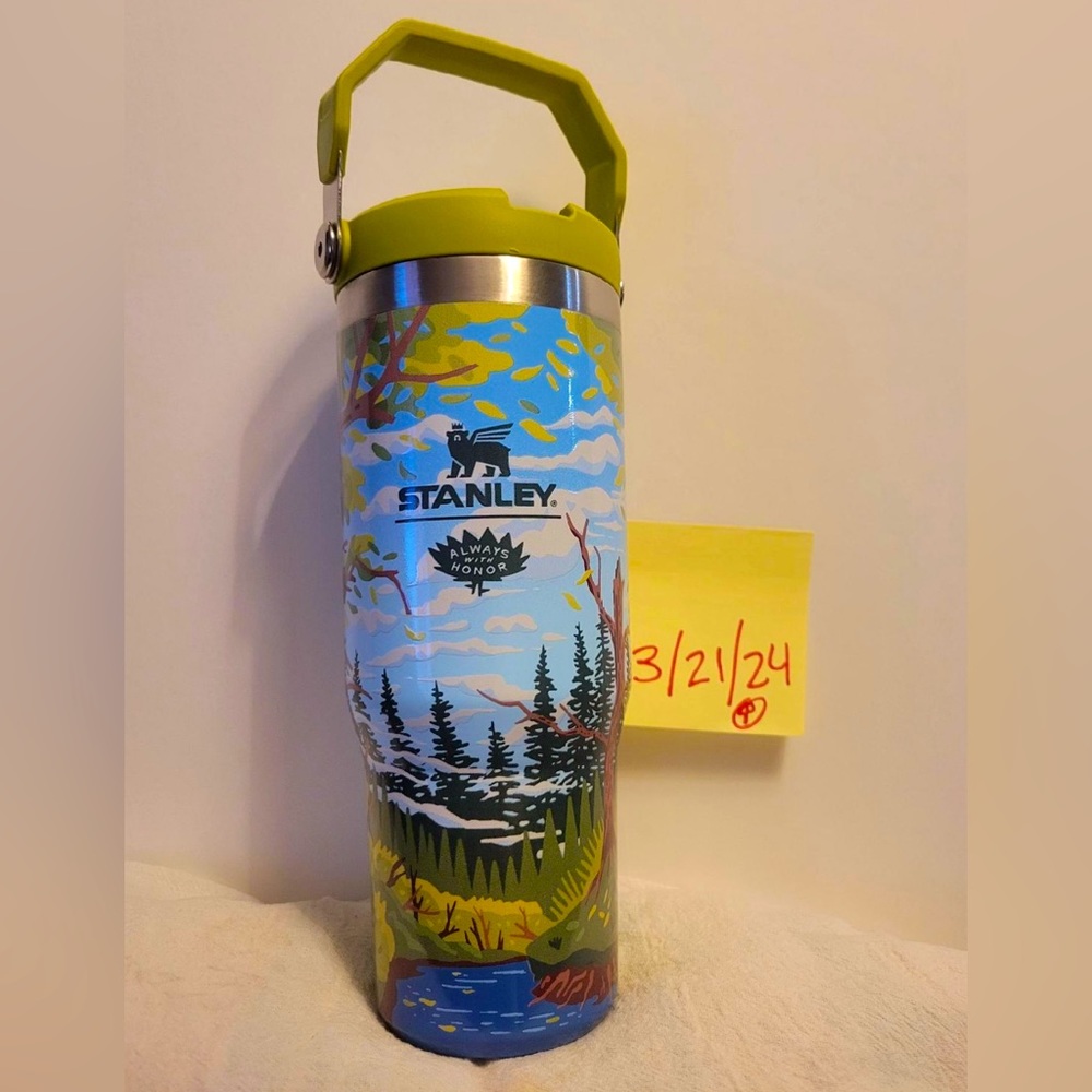 Stanley Quencher Iceflow Camp Ground Limited Edition Rei Exclusive 30 OZ